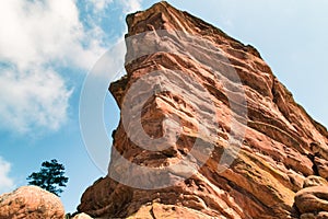 Red Rocks near Denver, Colorado USA.