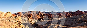 Red rocks in Nevada`s Valley of Fire