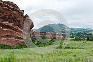 Red Rocks Park and Mountain Range