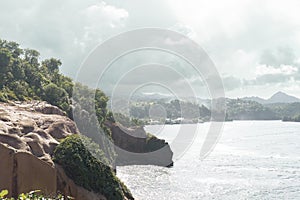 Red Rocks at Pointe Baptiste in Calibishie, Caribbean Island of Dominica