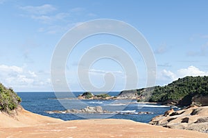 Red Rocks at Pointe Baptiste in Calibishie, Caribbean Island of Dominica