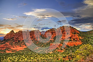 Red Rocks sunset