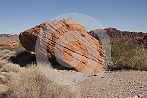 Red rocks in Valley of Fire, Nevada