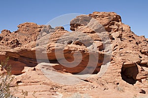 Red rocks in Valley of Fire, Nevada