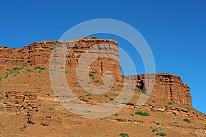 Red rocks, Wyoming