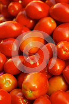 Red roma tomatoes