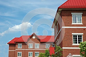 Red Roof Building