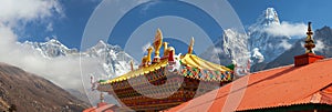 Tengboche monastery Everest Lhotse Ama Dablam Himaqlaya