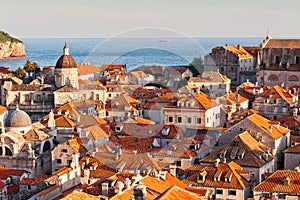 Red Roofs in Unesco Heritage Dubrovnik