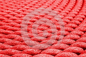 Red rope - on the Tall Ship in Glasgow photo
