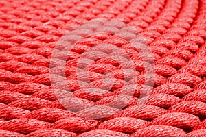 Red rope - on the Tall Ship in Glasgow