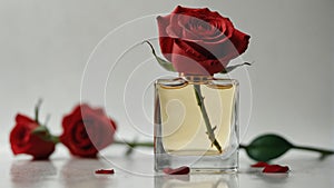 a red rose and beautiful glass for womens perfume bott 0 6f2efa97-ebb3-4749-b758-a69a5f1c15e7flower and beautiful ai generated