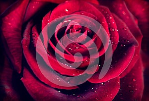 Red rose flower background