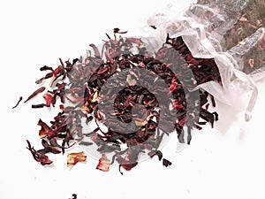 Red rose flower dried image