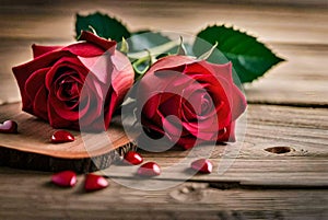 red rose red roses on wooden background red rose on wooden background