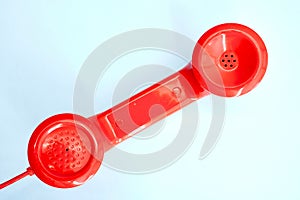 Red Rotary Telephone