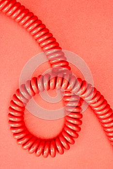 Red Rotary Telephone