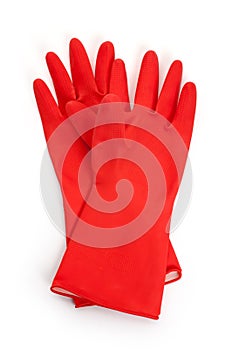 Red Rubber Glove