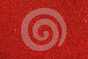 Red ruby glitter background. photo