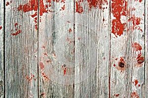 Red Rustic Barn Wood Background photo