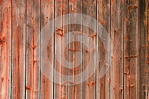 Red Rustic Weathered Barn Wood Board Background photo
