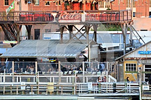 Reds Icehouse Cafe on Shem Creek in South Carolina