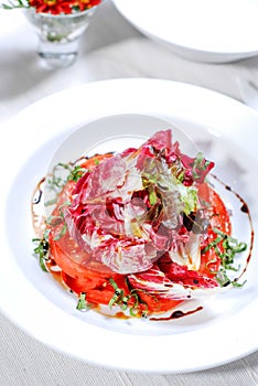 Red salad Vegetarian dish