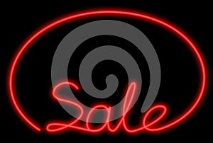 Red sale neon