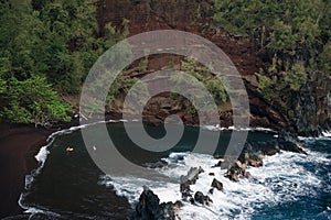 Red Sand Beach on Maui, HANA