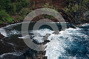 Red Sand Beach on Maui, HANA