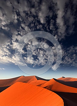 Red sand dune, Sossusvlei, Namibia