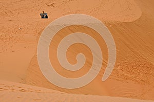 Red Sand Dunes in Mui Ne, Vietnam