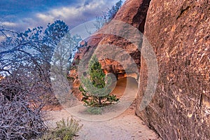 Red Sandstone Cave on Nature Trail