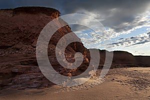 Red Sandstone Cliffs