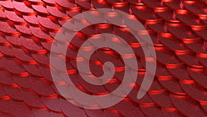 The Red scale for abstract Background 3d Rendering