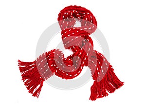 Red scarf