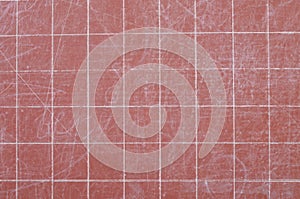 Red scholastic board