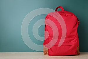 School backpack photo