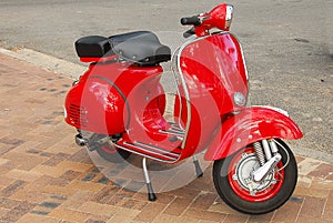 Red Scooter