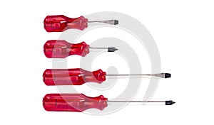 Red screwdrivers