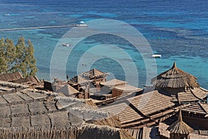 Red sea beach in Sharm El-Sheikh, South Sinai, Egypt