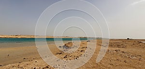 Red Sea Magik lake sand