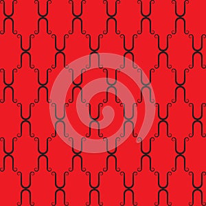 Red seamless background