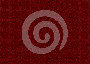 Red seamless circles print pattern wallpaper design