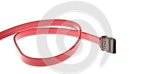 Red Serial ATA cable
