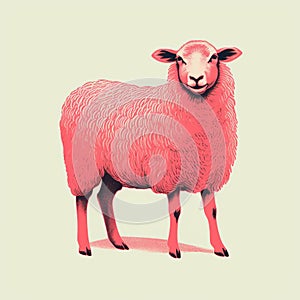 Red Sheep Graphic Design In Britain: Crisp Neo-pop Illustrations