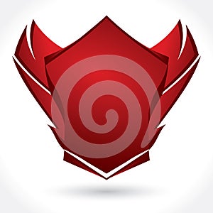 Red shield and wings logo