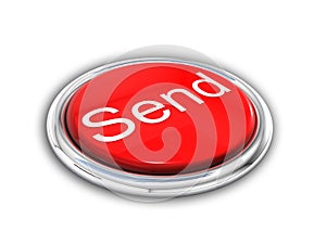 Red shiny send button