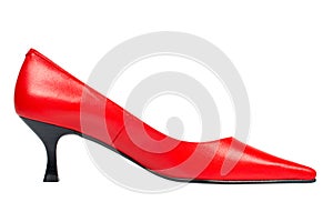 Red shoe