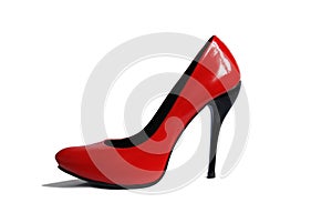 Red shoe